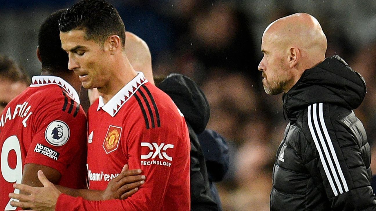 ESPN FC on X: Cristiano Ronaldo is back in Man United training