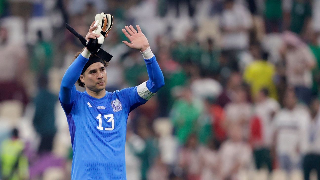 Mexican national goalkeeper Guillermo Ochoa at the 2021 MLS All