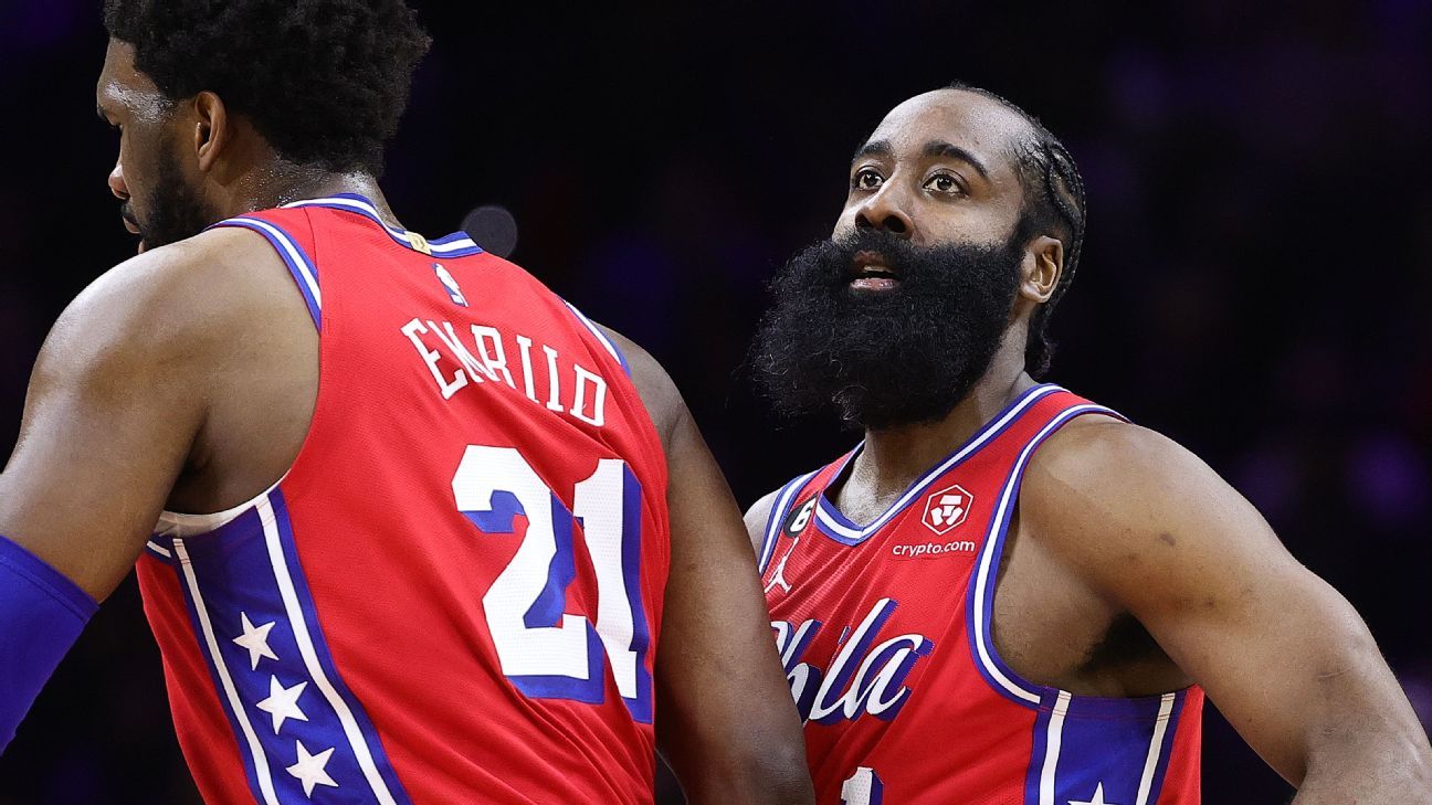 On historic James Harden assists night, Sixers see more signs of