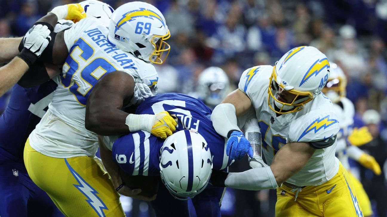 Colts vs. Chargers: Despite switch to Nick Foles, Colts continue