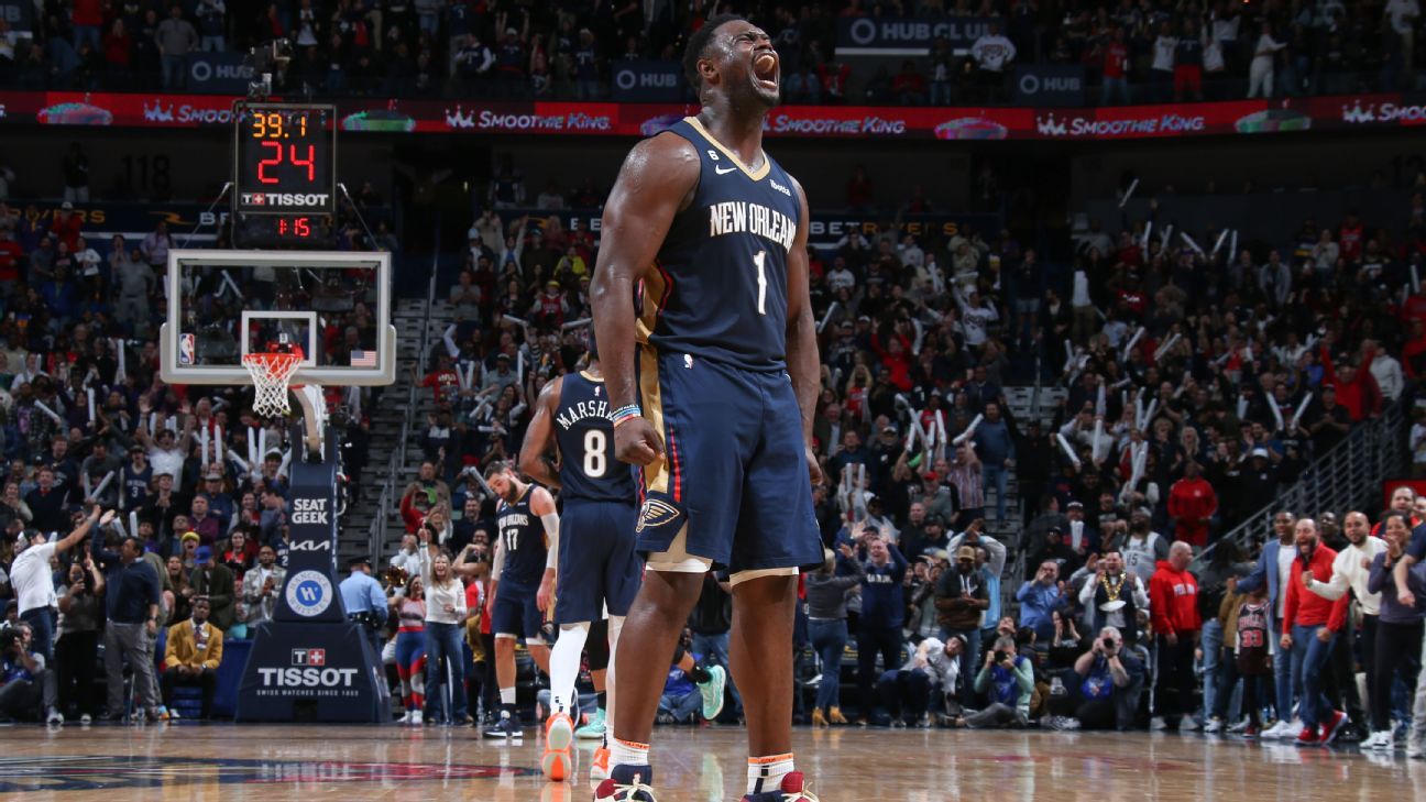 Zion Williamson stats: Pelicans PF scores 17 straight in fourth