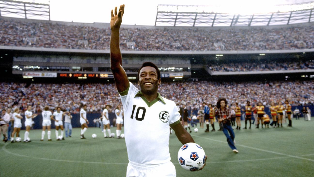 When Pele ruled soccer in the US with New York Cosmos - ESPN