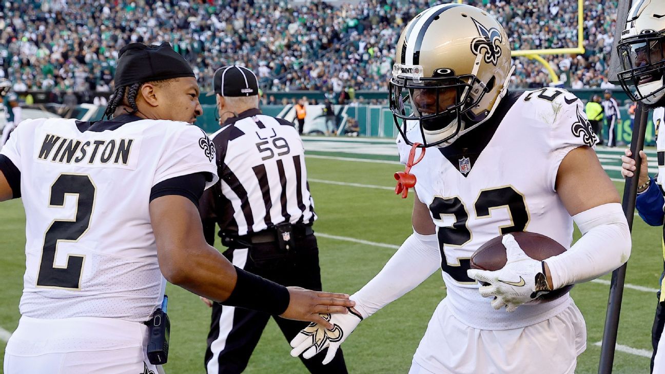 Marshon Lattimore saw New Orleans Saints game-winning pick six