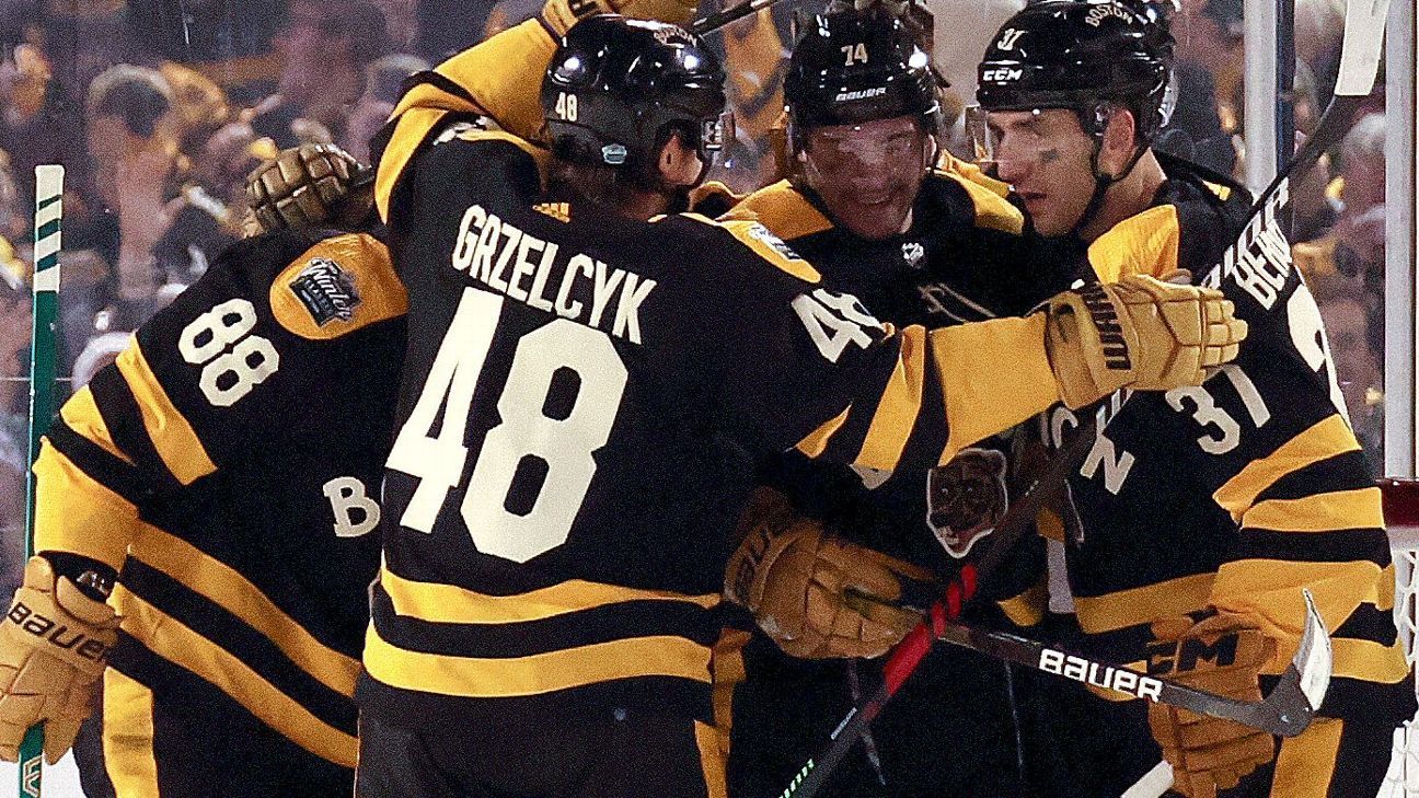 Winter Classic winners, losers: Bruins stay strong, Penguins sliding