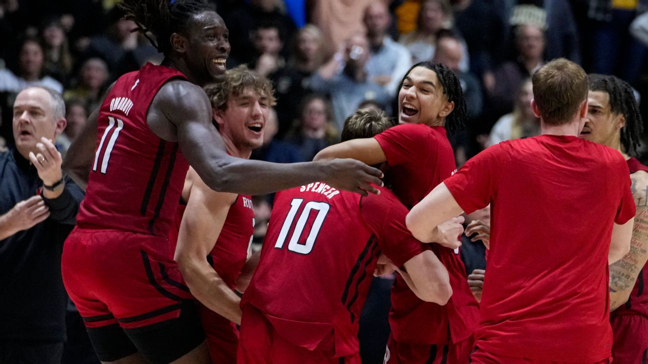 For second time in two seasons, Rutgers stuns No. 1 Purdue