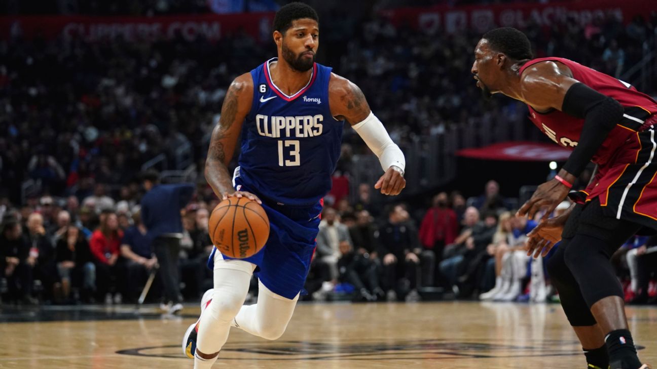 Paul George returns to lineup in Clippers' loss to 76ers - ESPN