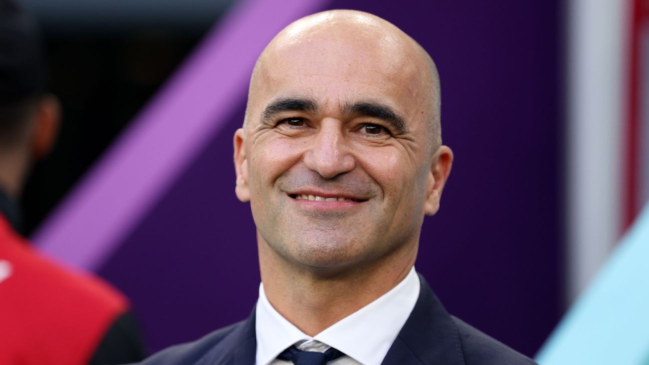 Roberto Martinez named Portugal boss after Belgium exit