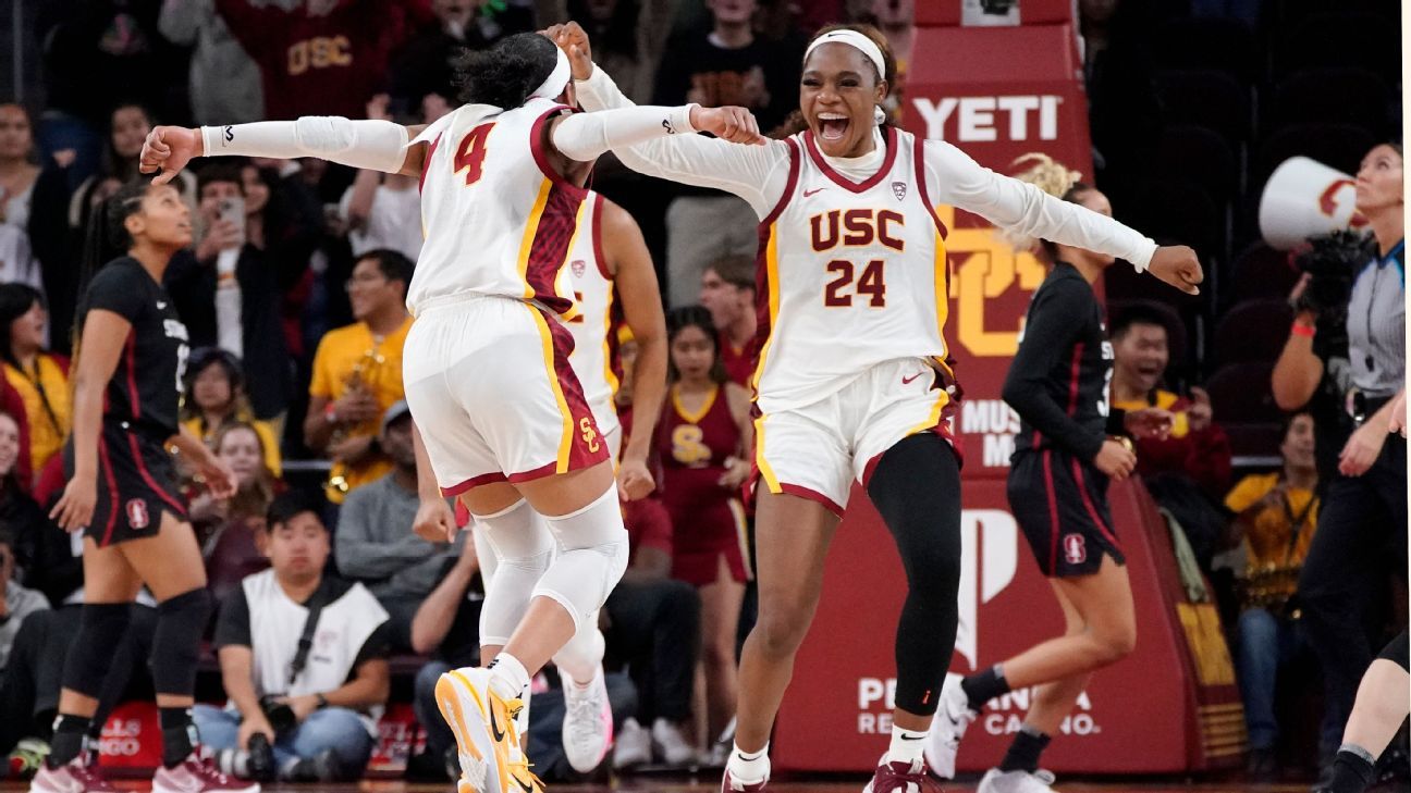 USC stuns No. 2 Stanford in rare win vs. Cardinal