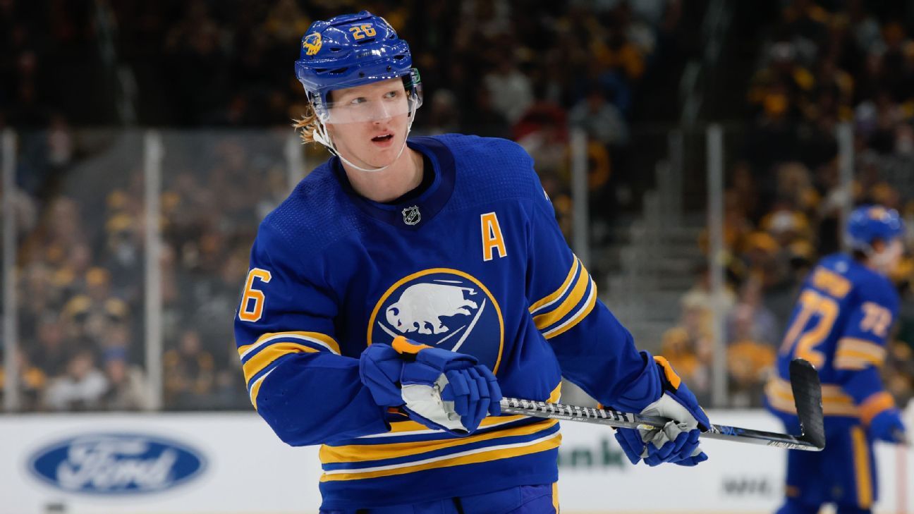 Sabres' Dahlin to return after missing 7 games