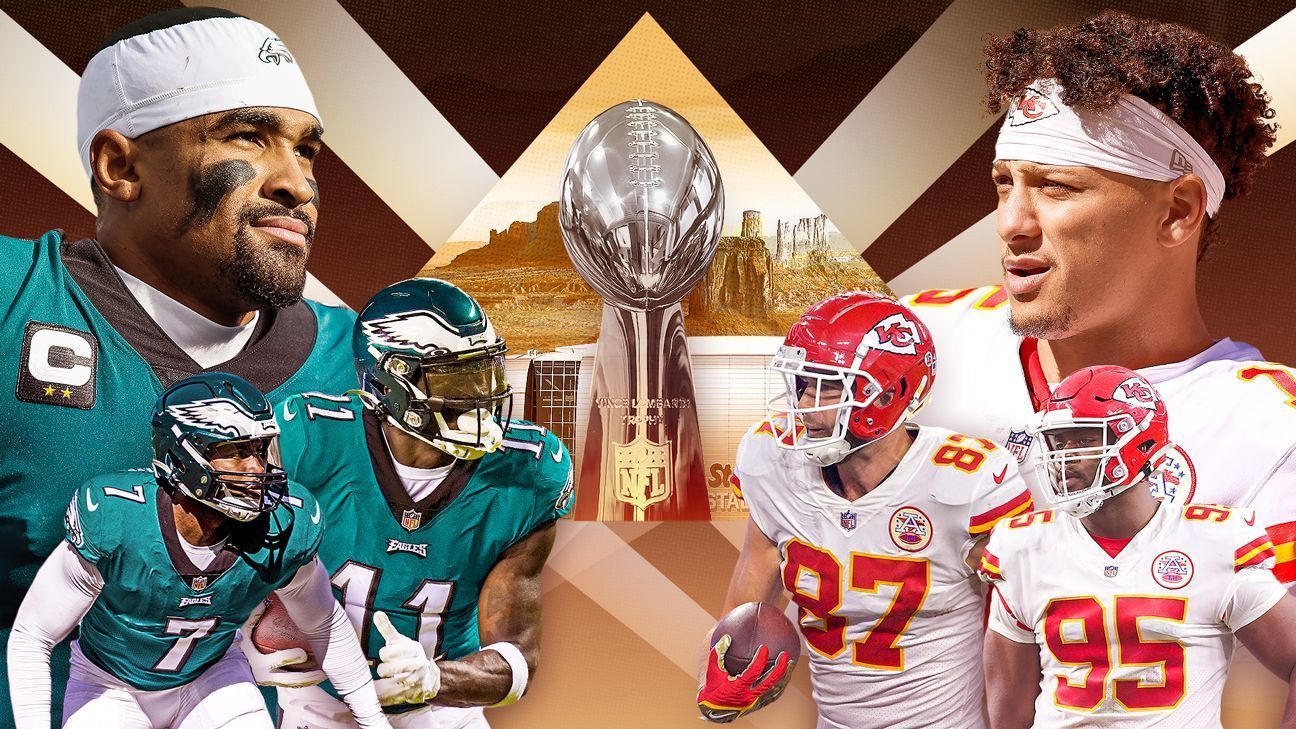 Chiefs e Eagles y sus antecedentes en el Super Bowl