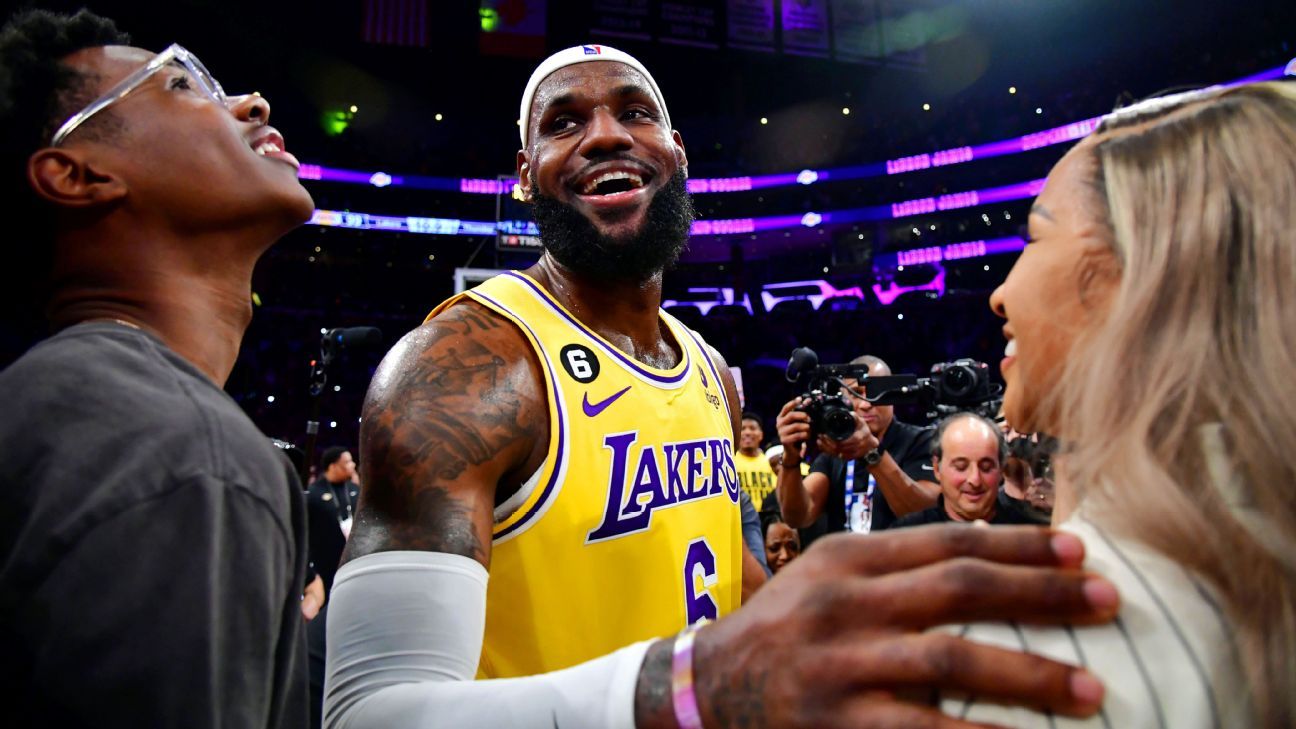 LeBron James Rumors: Chance to Play with Son Bronny Only Reason He'd Leave  Lakers, News, Scores, Highlights, Stats, and Rumors