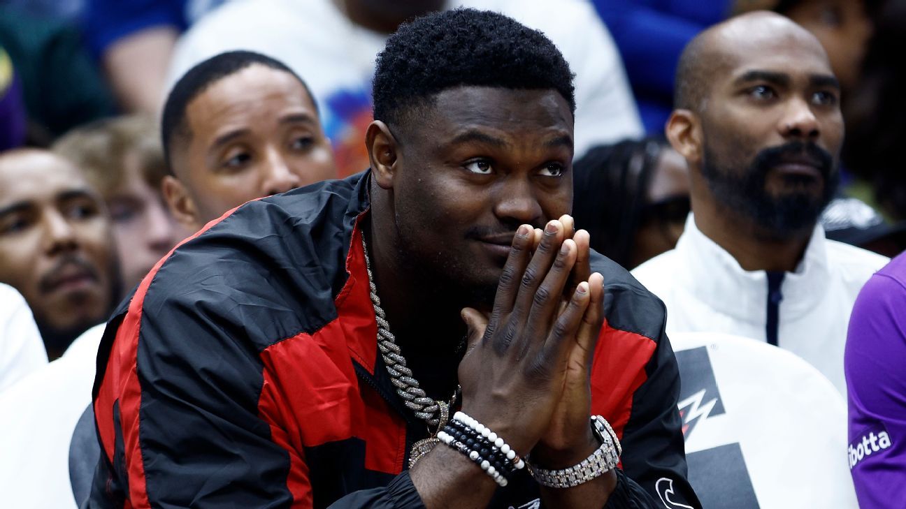 Pelicans: Zion Williamson no regresará a tiempo para el play-in - ESPN