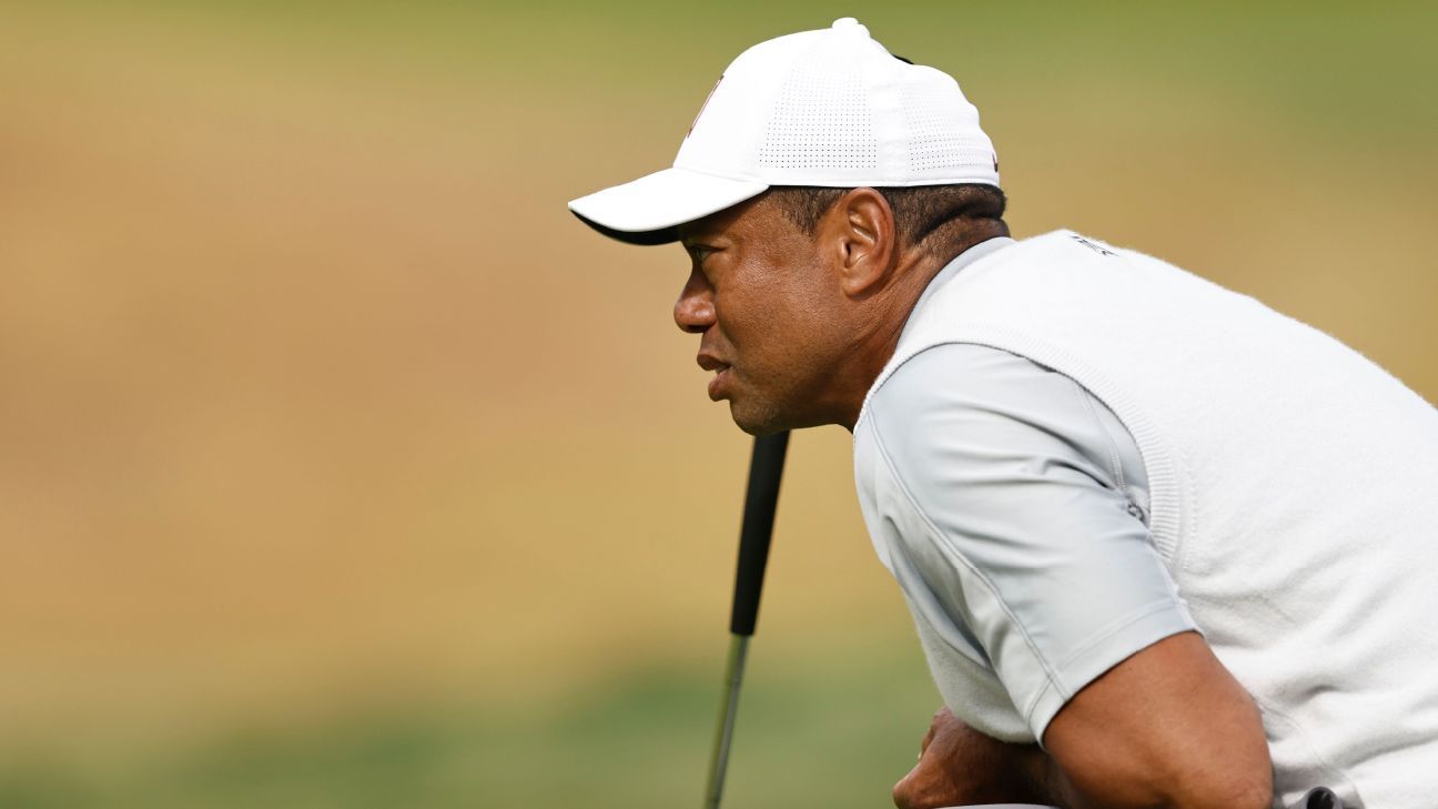 Tiger Woods cards 4-under 67, best round to par since 2020