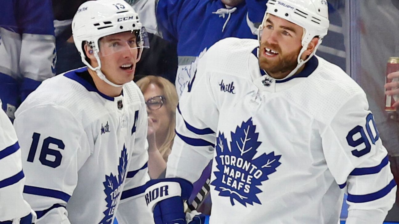 Matthews' hat trick powers Maple Leafs to win over Kraken