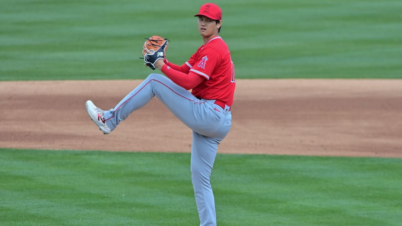 Ohtani begins busy spring for Angels