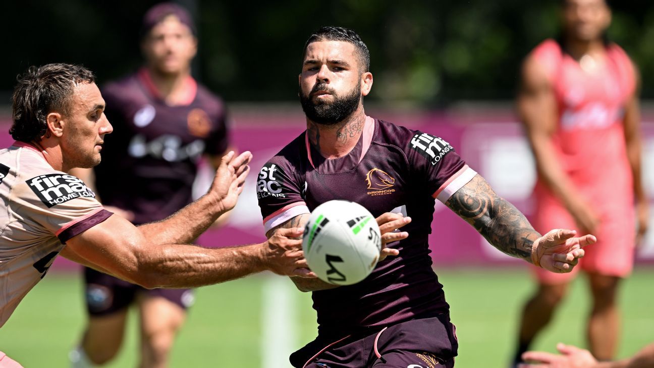 2023 Brisbane Broncos Home NRL Rugby Jersey