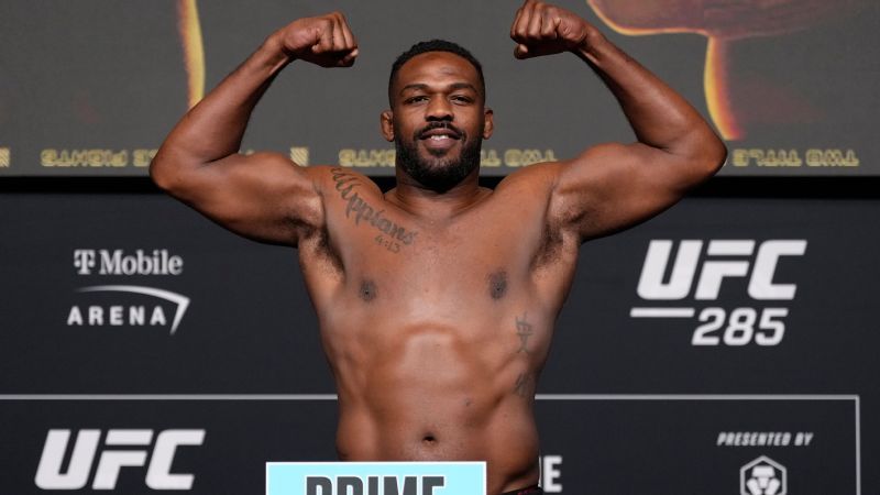 UFC 309: Jon Jones más liviano para segunda pelea en peso pesado - ESPN