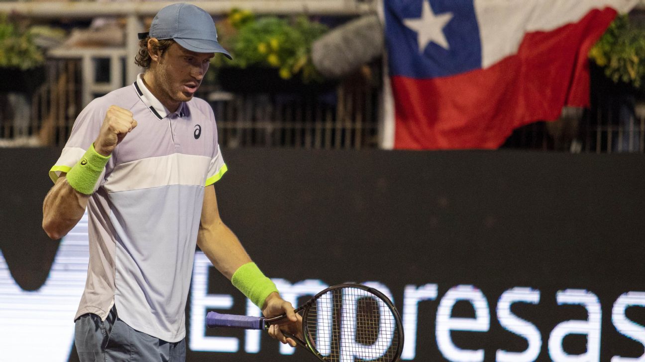 Jary Hanfman ATP Chile consecutive quarter-final semi-final