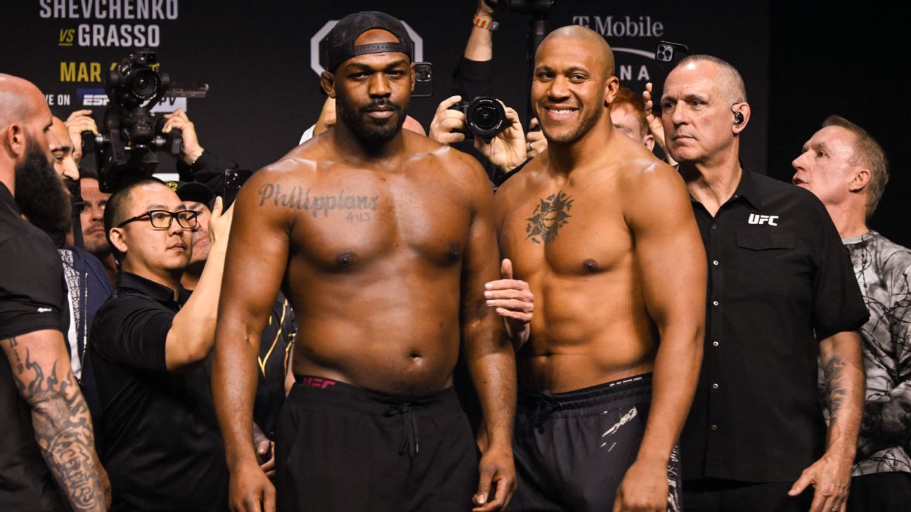 Jon Jones diz por que desacredita de habilidades de Ciryl Gane ESPN