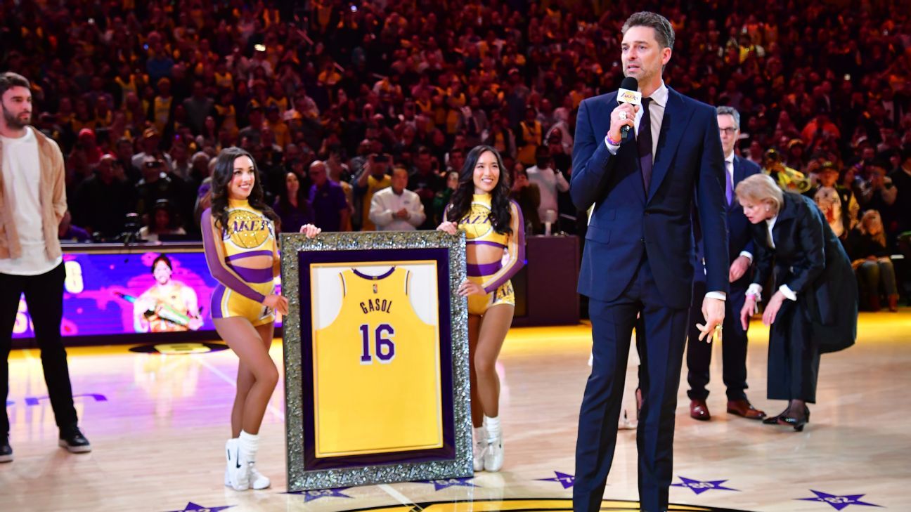 Pau Gasol to rep athletes on IOC board through L.A. Games