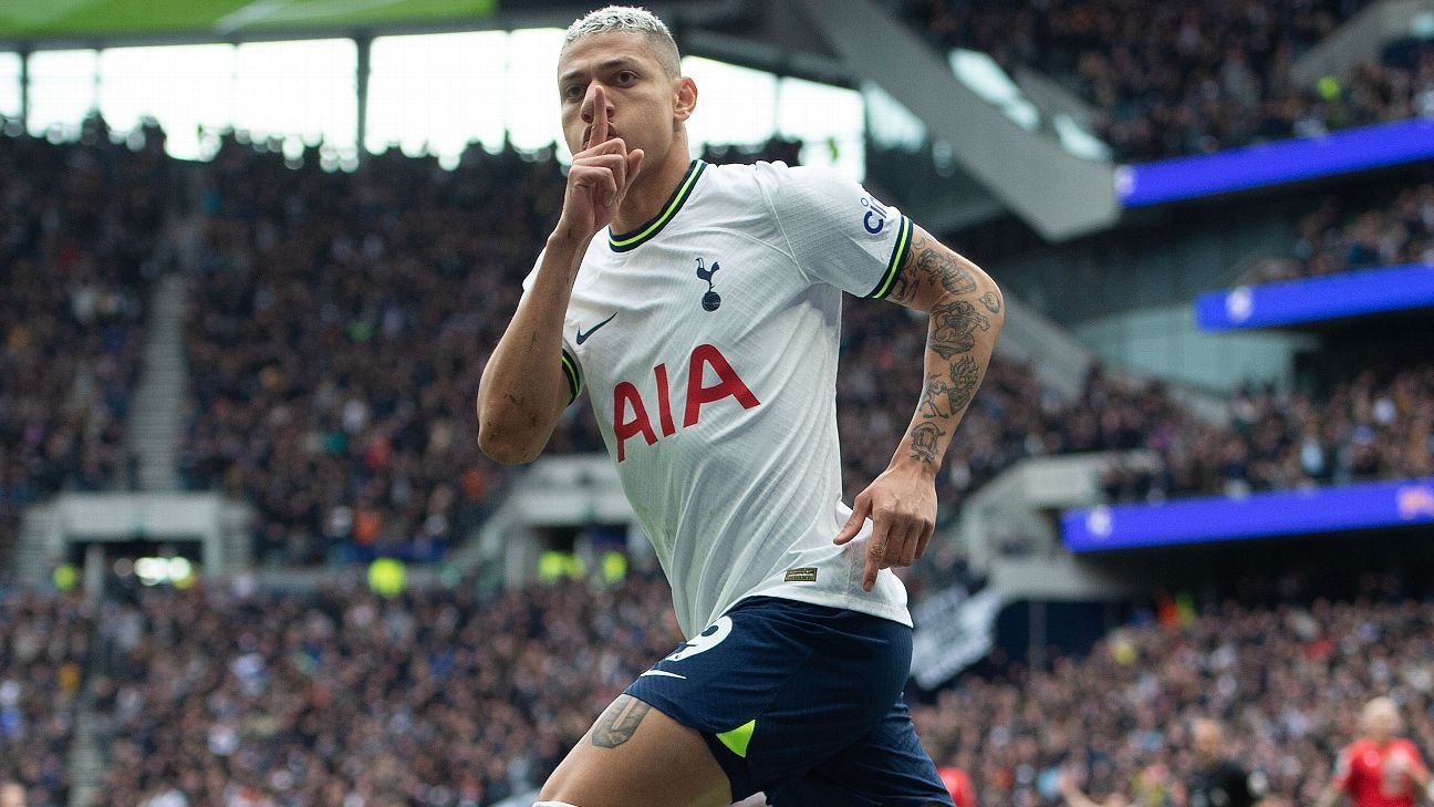 Richarlison beats Kevin De Bruyne and Antony to be Premier League's biggest TikTok star