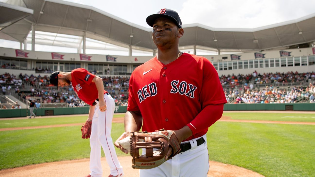 During the game, what does Rafael Devers eat? His Continuous