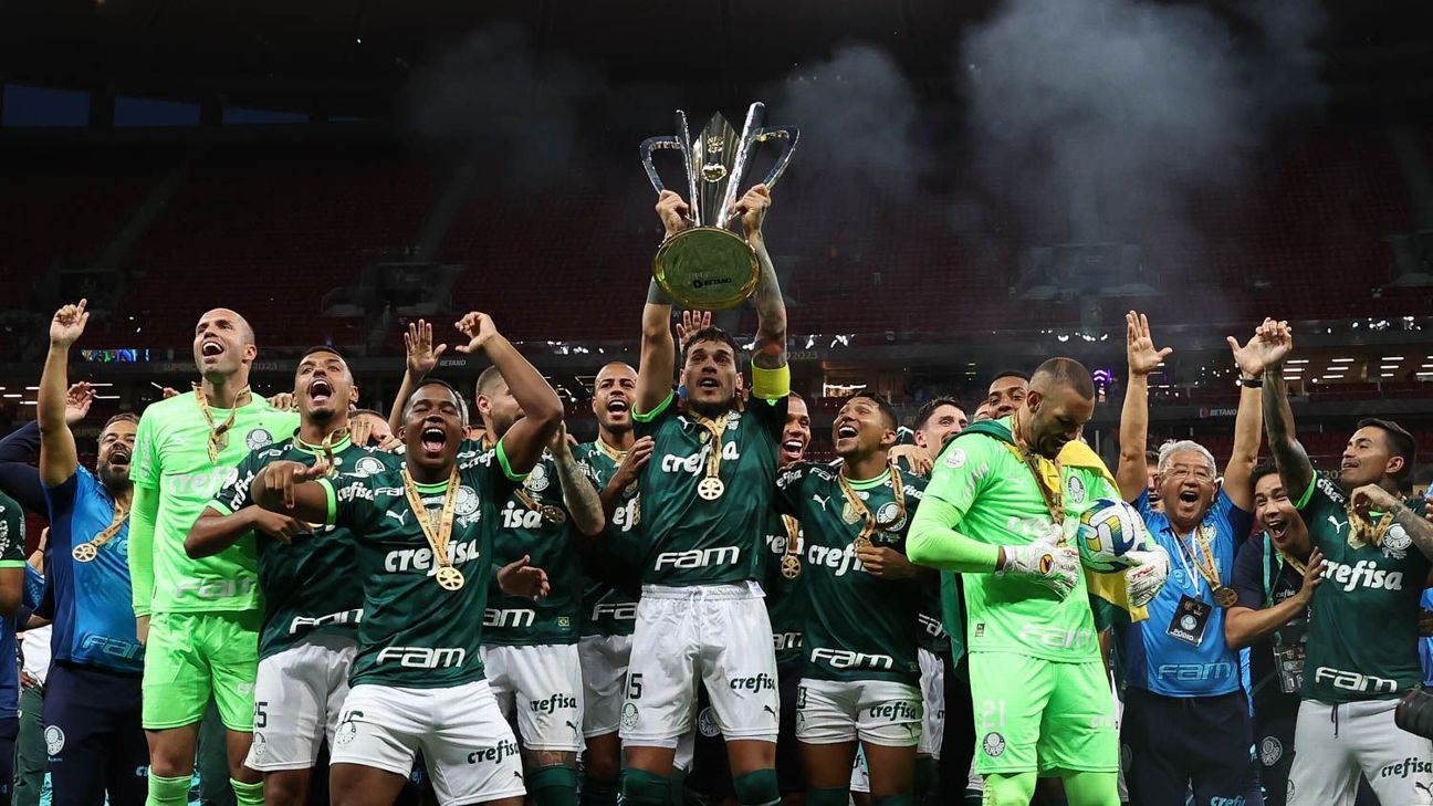 Palmeiras celebra vaga no Supermundial2025 '1º campeão mundial estará' ESPN