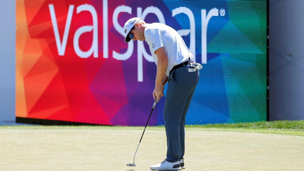 Ryan Brehm notches ace, shares lead at Valspar Championship ESPN