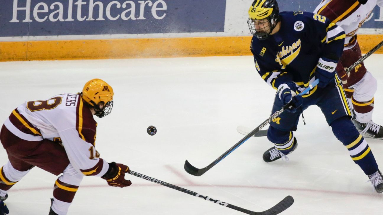 North Dakota beats Quinnipiac 5-1 to capture NCAA hockey title