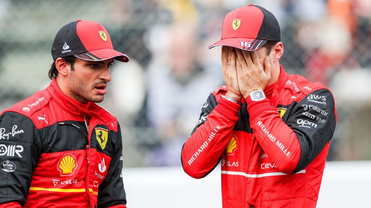Leclerc, Sainz lament poor Ferrari performance Auto Recent