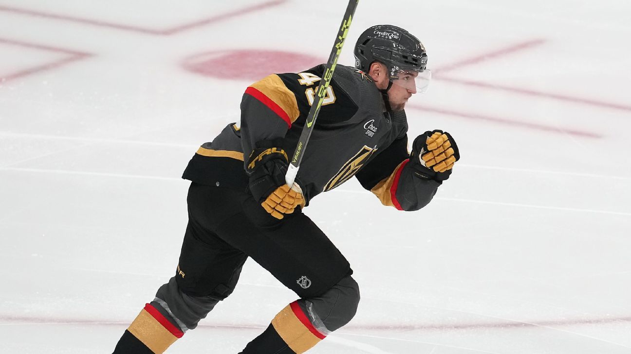 Golden Knights' Ivan Barbashev thrives in NHL Stanley Cup playoffs, Golden  Knights