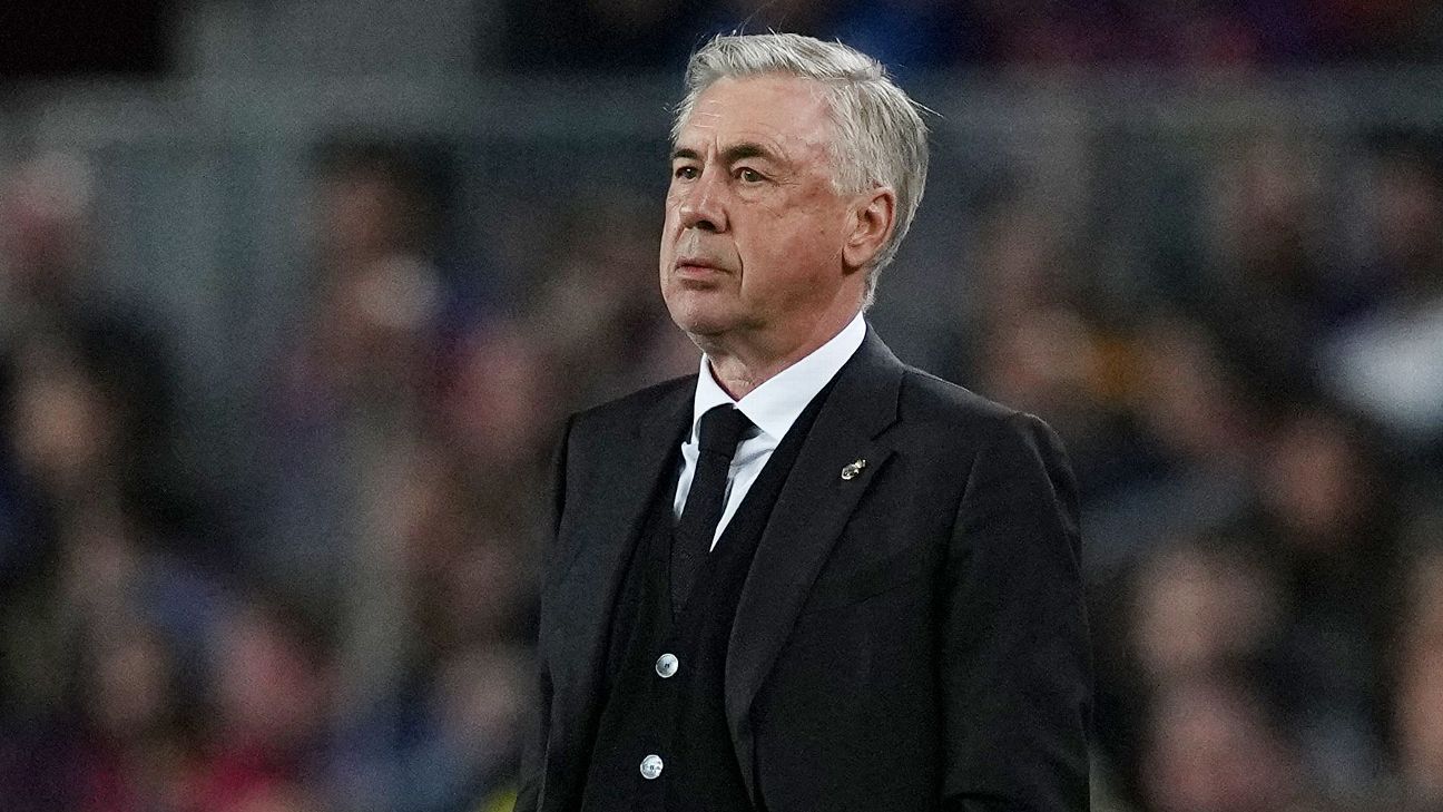 ‘Grande potencial’ Carlo Ancelotti é o técnico do Brasil