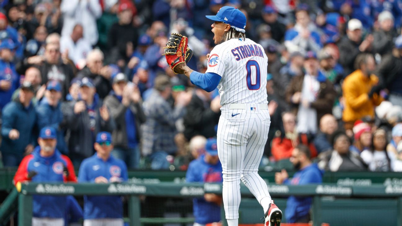 Cubs' Marcus Stroman commits MLB's first pitch clock violation