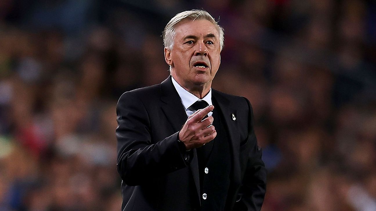 Real Madrid coach Carlo Ancelotti to meet for potential Brazil