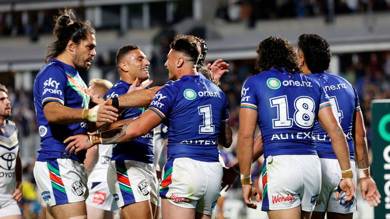 New Zealand Warriors v North Queensland Cowboys, NRL Round 7