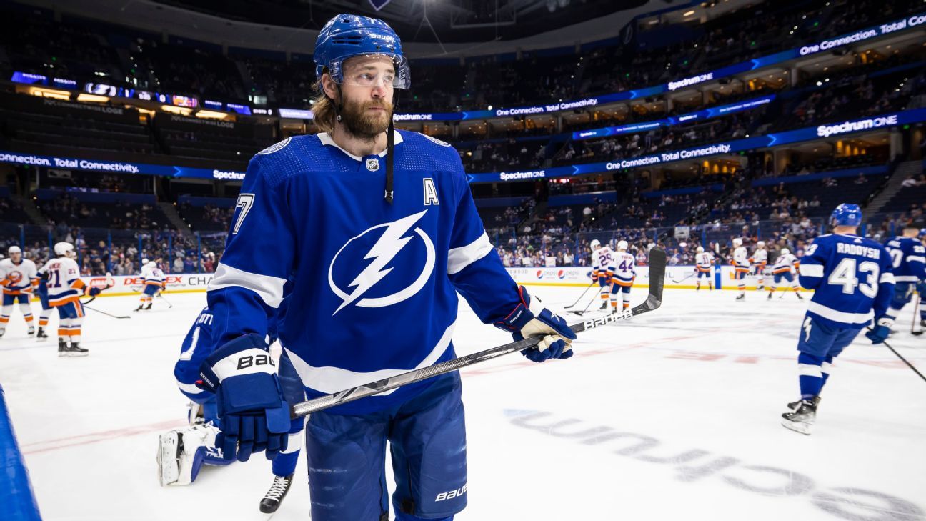 Tampa Bay Lightning D Victor Hedman likely out against Coyotes