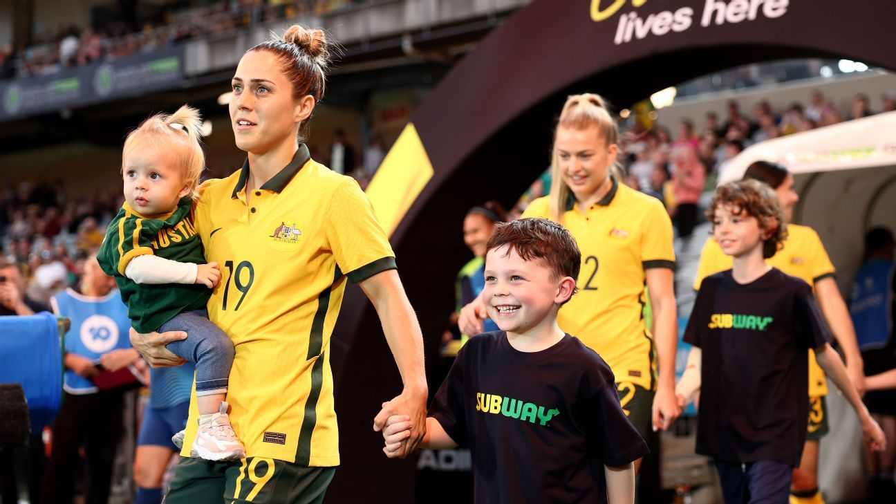 PARK answers Young Matildas' calls for kits designed for women