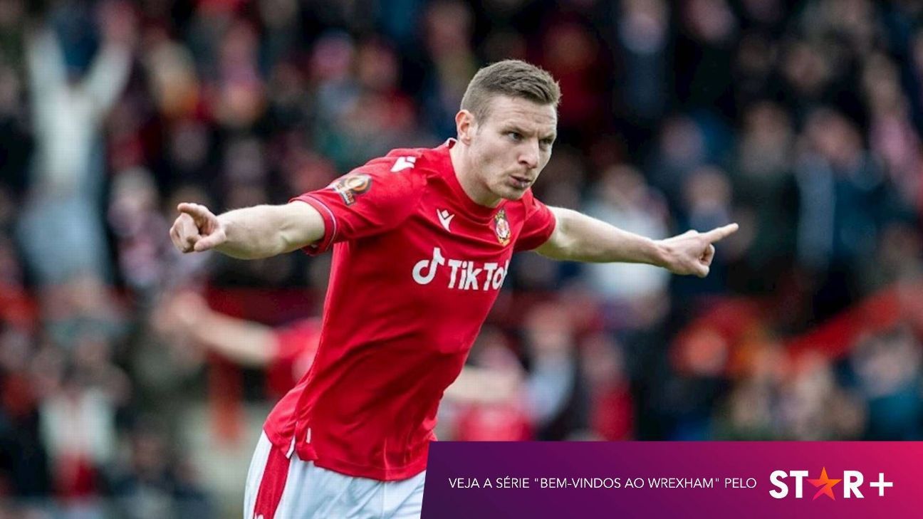 O destaque do Wrexham que tem números melhores do que Haaland ESPN