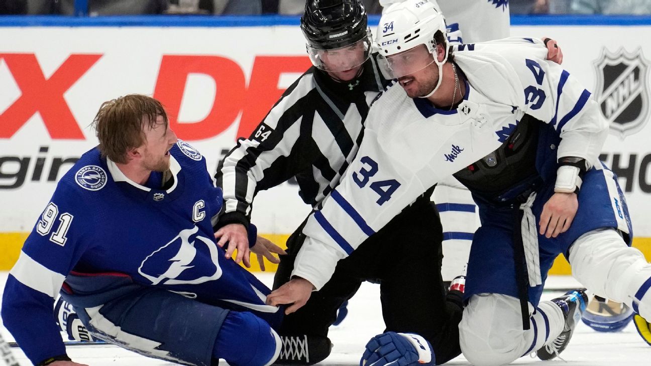 Lower-body injury to keep Tampa Bay Lightning center Brayden Point out of  Game 4 of Eastern Conference finals against New York Rangers - ESPN