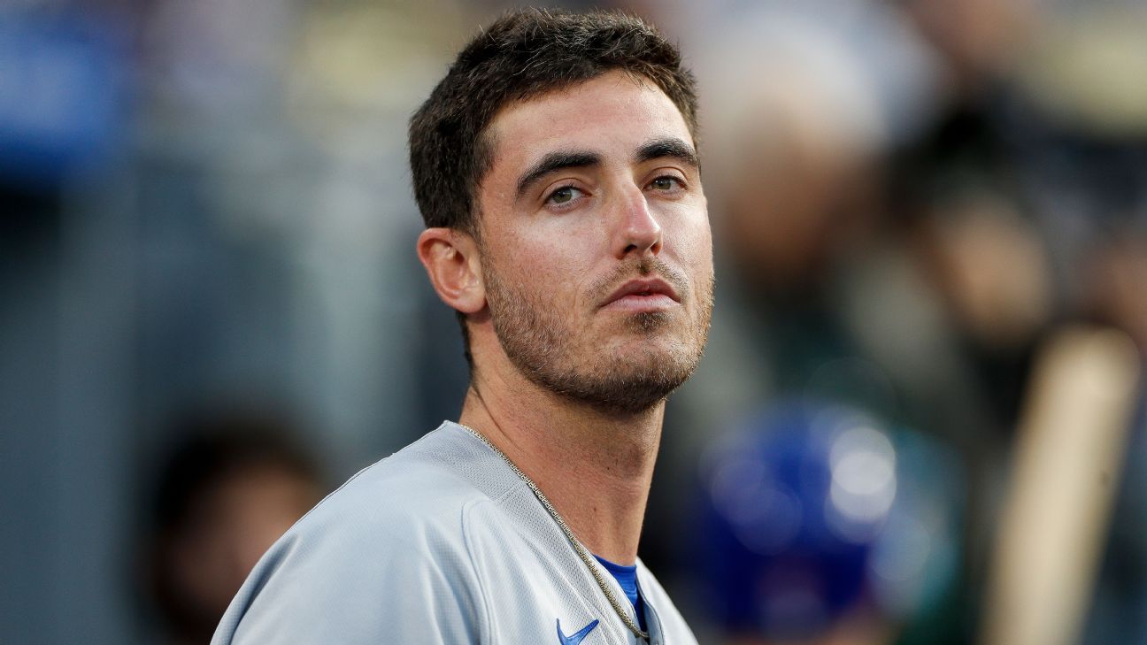 Chicago Cubs place OF Cody Bellinger on the paternity list - The San Diego  Union-Tribune