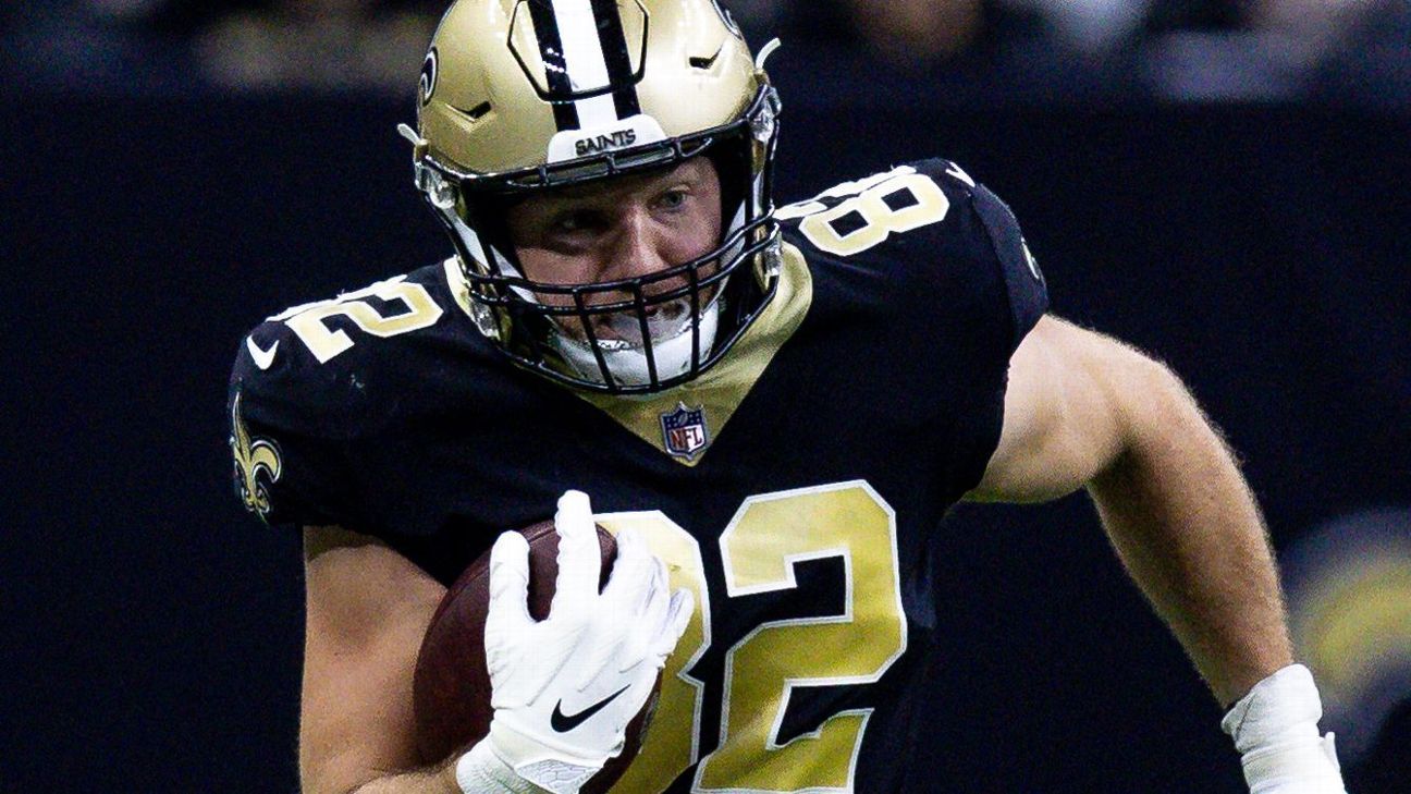 Broncos are trading for Saints TE Adam Trautman, per multiple sources.  Broncos send: Pick 195 Saints send: Trautman Pick 257 - Follow…