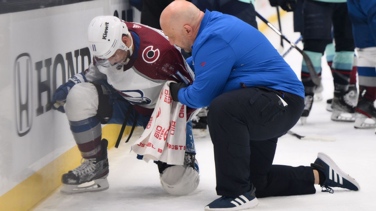 Reports: Avs F Cogliano has fracture in his neck