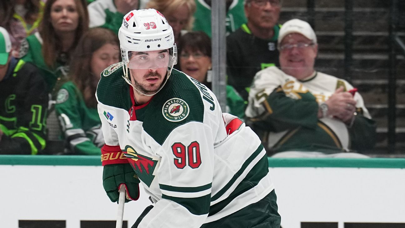 Wild sign F Johansson to 2-year,  million deal