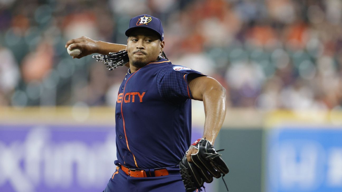 Astros starter Luis García to have Tommy John surgery - NBC Sports