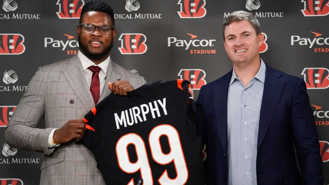 How adding DE Myles Murphy bolsters Bengals' pass rush - ESPN - Cincinnati  Bengals Blog- ESPN