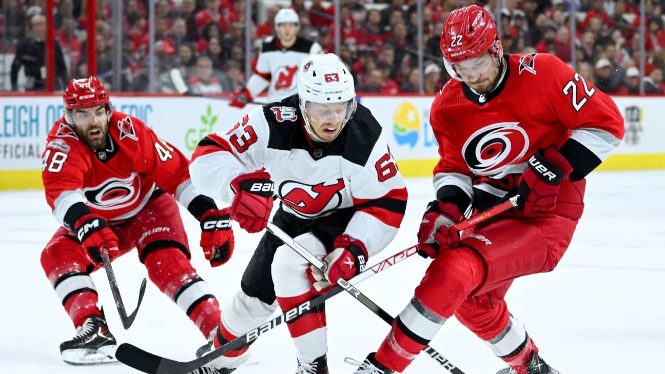 Game 2: Hurricanes vs. Devils