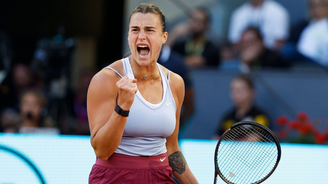 Aryna Sabalenka beats Iga Swiatek to reclaim Madrid Open title ESPN