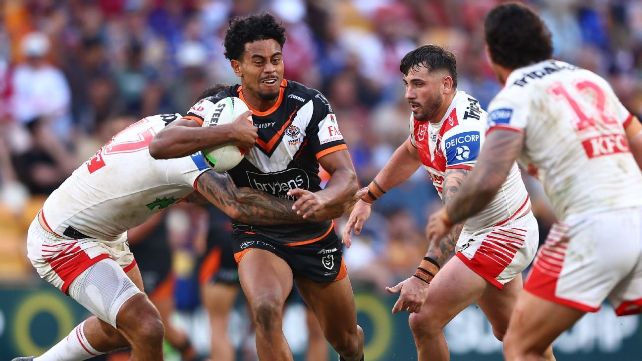 NRL Round 10 Hits and Misses Tigers fight till the end for second win ...