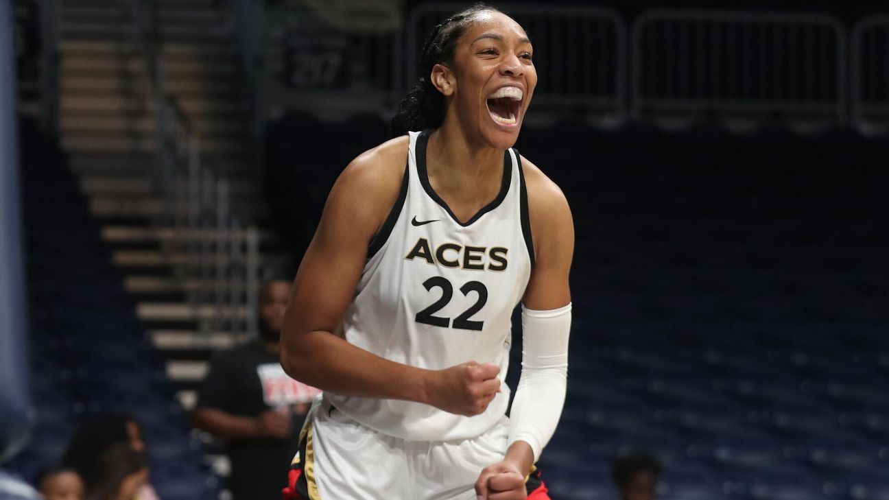 WNBA Power Rankings: Sparks surging thanks to elite defense, Aces deal with  first swoon of the season 