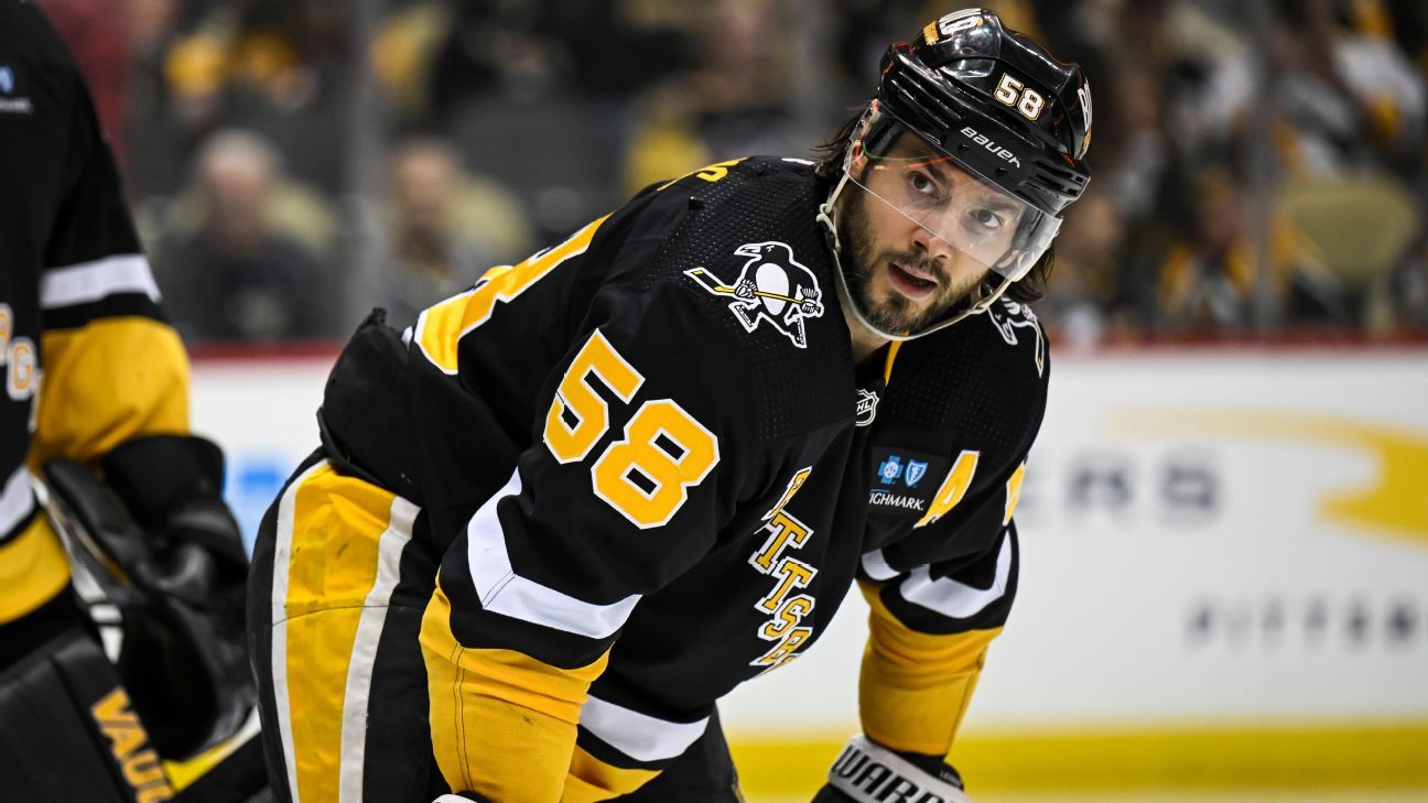 Pens' Letang among 3 Masterton Trophy finalists